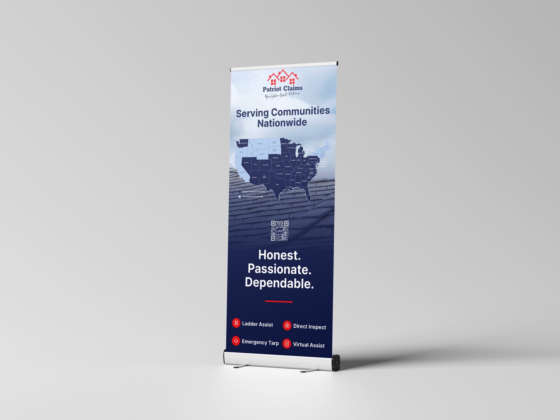 Roll-up banner: Serving Communities Nationwide