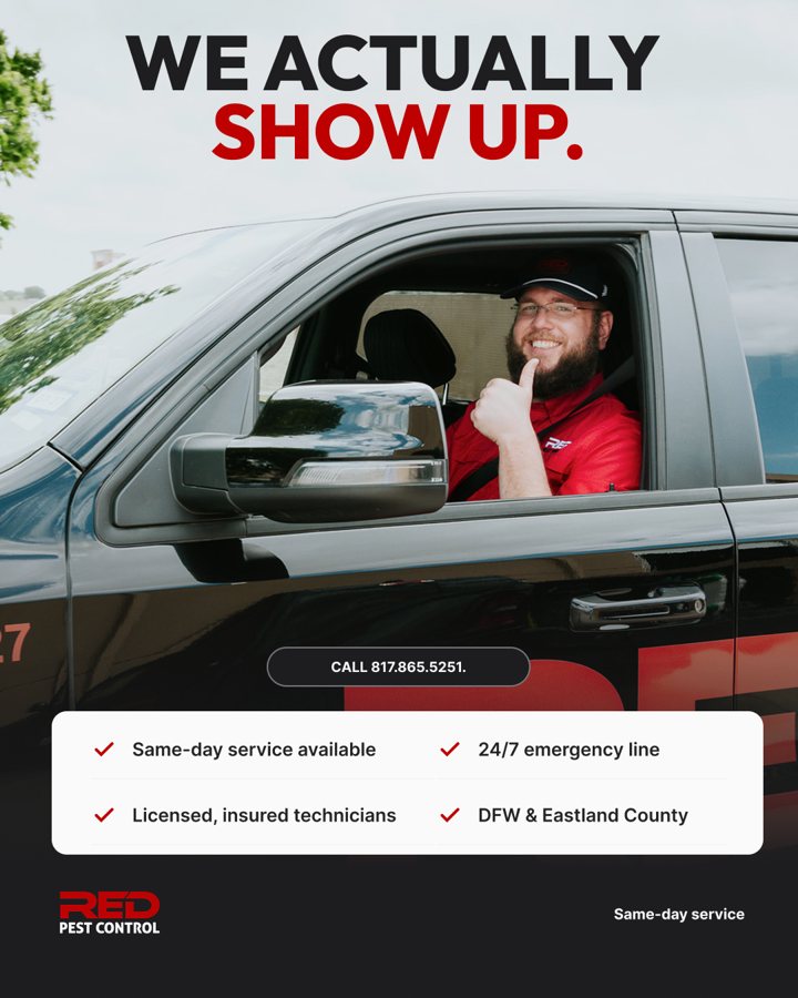 RED Pest Control social post